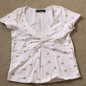 White brandy Melville T-shirt!